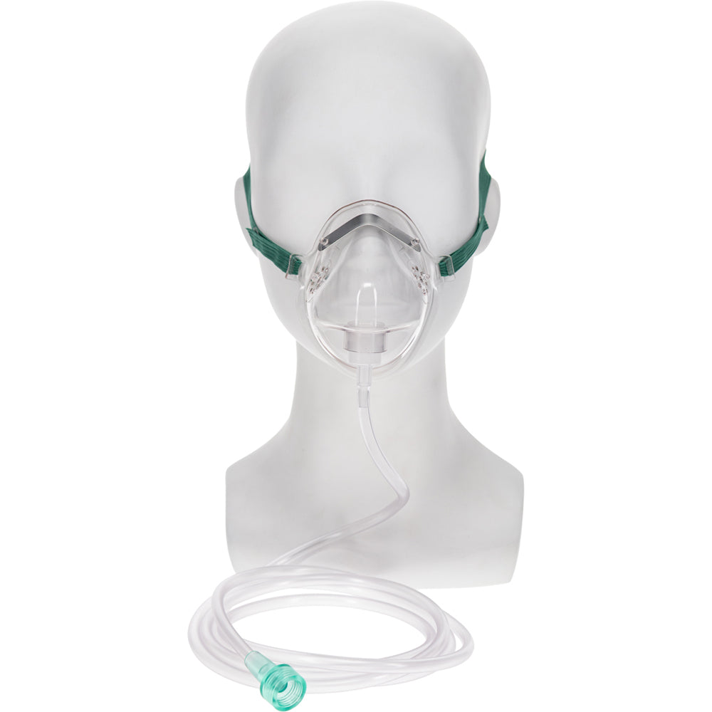 Pediatric Medium-Concentration Oxygen Mask with U/Connect-It — 50/Case