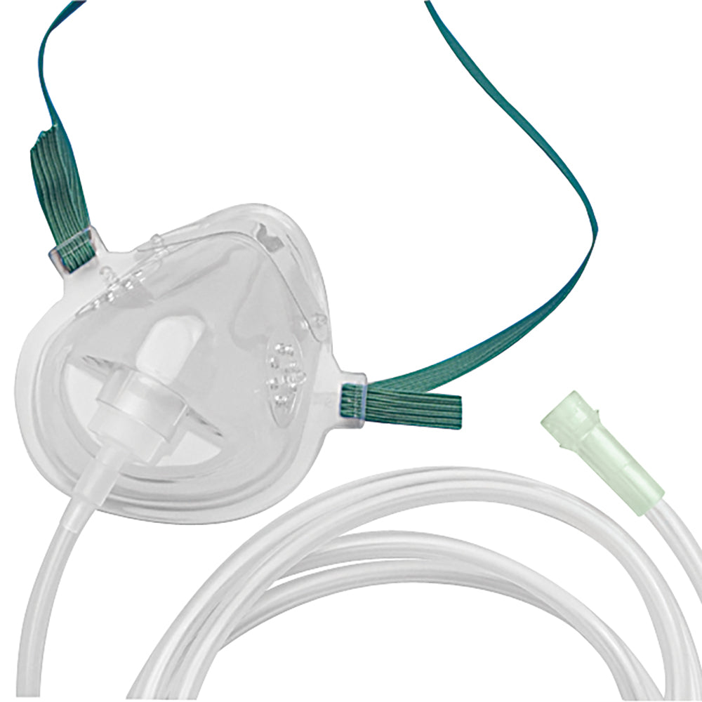 Pediatric Medium-Concentration Oxygen Mask with U/Connect-It — 50/Case