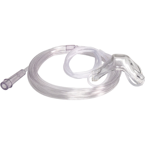 Adult Biflo Nasal Oxygen Mask with 7 ft Kink-Resistant Tubing — 25/Case