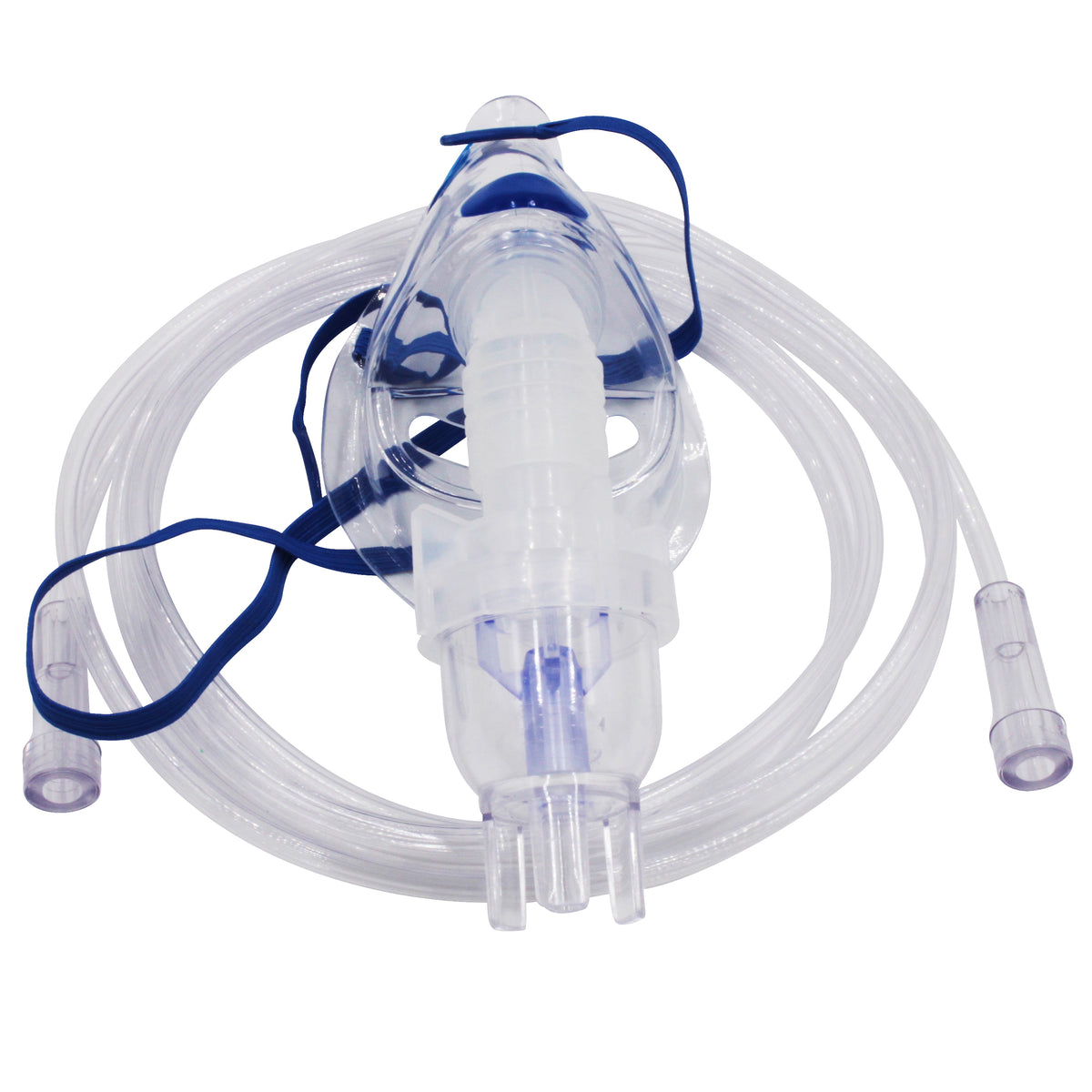 VixOne Nebulizer Kit — Super Spike Pediatric Mask + 7 ft Tubing — 50/Case — image 1