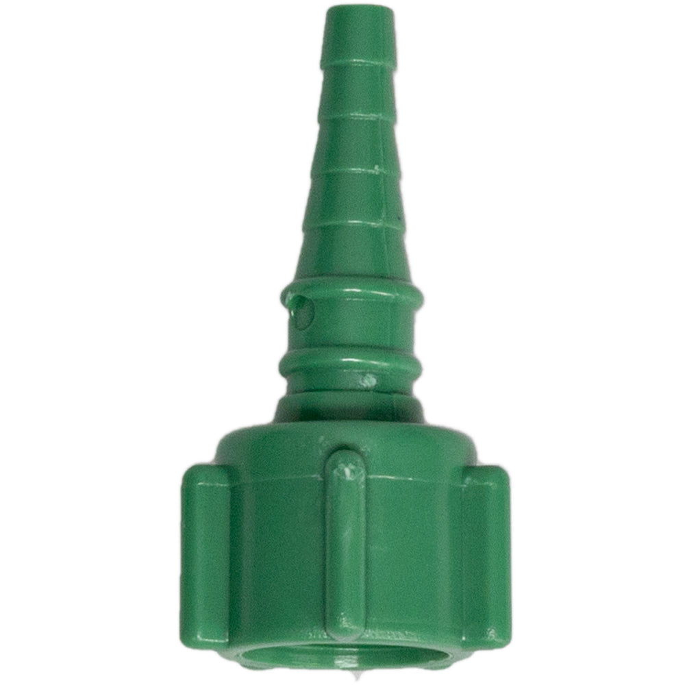 Barbed Tubing Adapter with Nipple and Nut — 50/Case