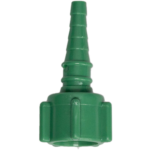 Barbed Tubing Adapter with Nipple and Nut — 50/Case