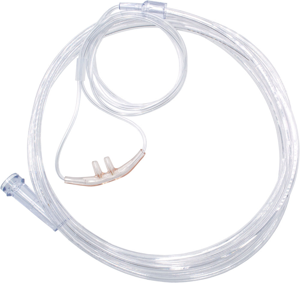Salter-Style Soft Infant Cannula, 7 ft 3-Channel Tubing — 50/Case